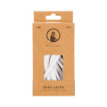 QP shoe laces 140cm Sznurówki - biały