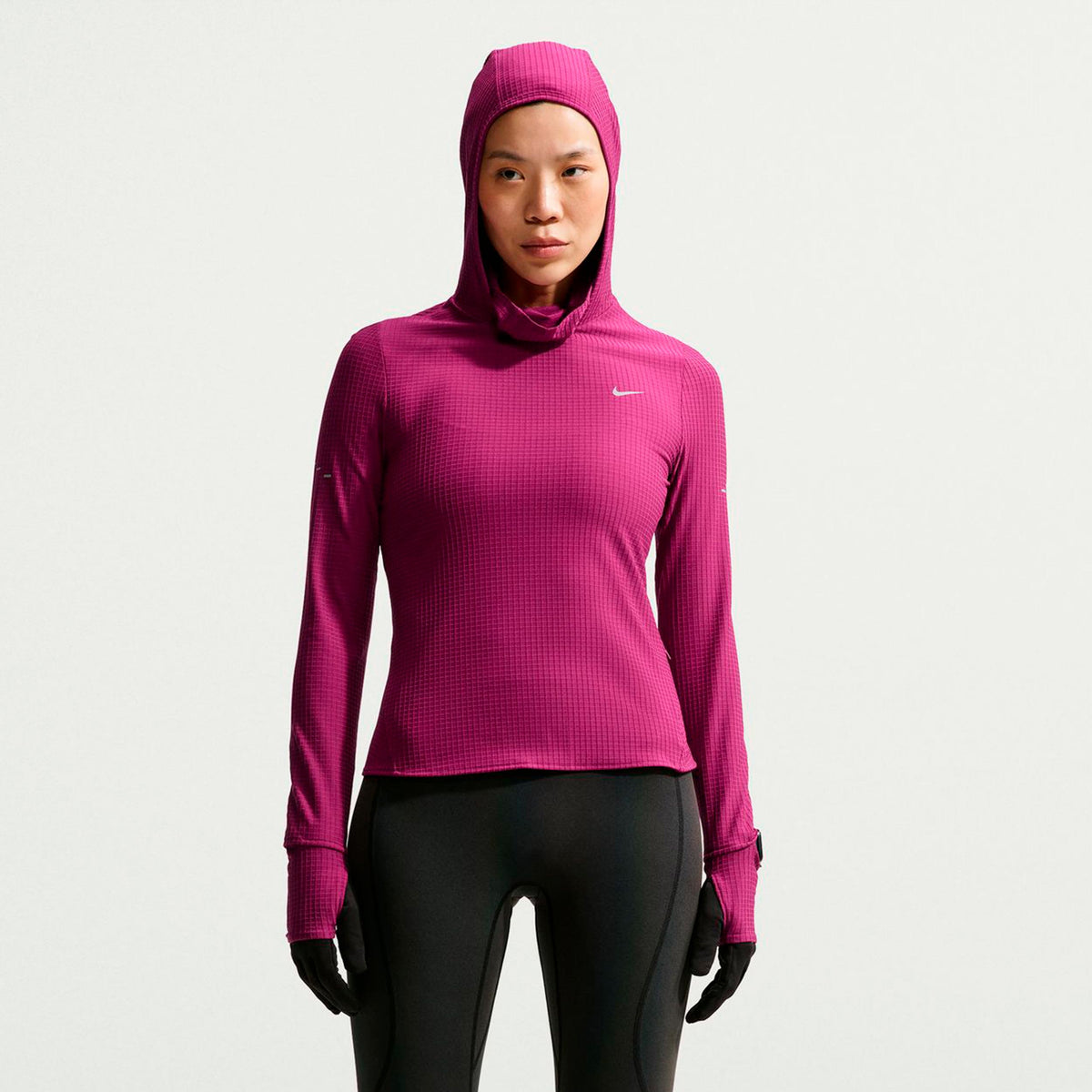 Nike Swift Therma-Fit  Koszulka do biegania Kobiety - jagoda, srebrny