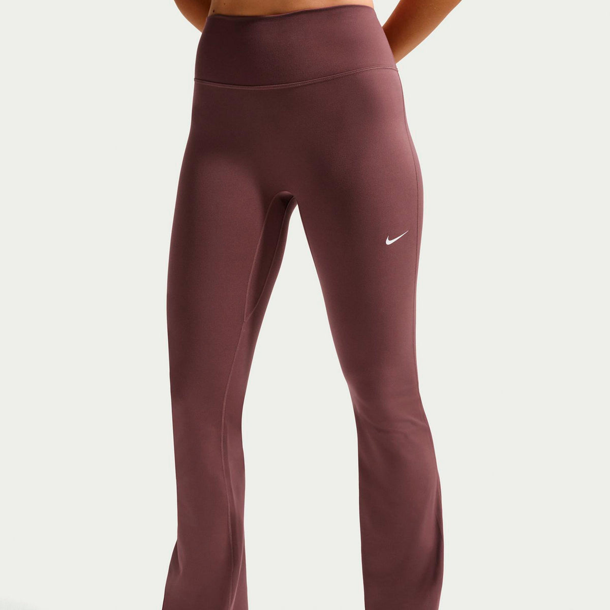 Nike One High Waist Flare Tight Getry Kobiety - fiolet