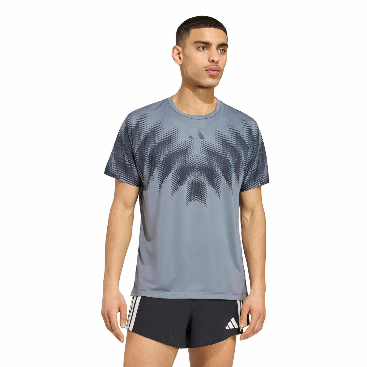 adidas Aspyre Koszulka do biegania Unisex - antracyt, ciemnoszary