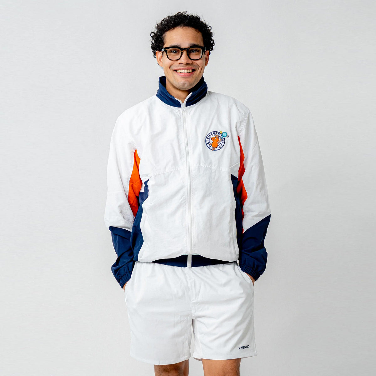 Lobster & Lemonade Maus Tennis – '92 Stadium Kurtka treningowa Unisex - biały, wielokolorowy