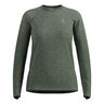 Essential Seamless Crew Neck Długi Rękaw Kobiety-oliwka
