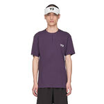 adidas ODZIEŻ adidas Y-3 Zip Polo Mężczyźni-Fioletowy