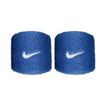 Nike ODZIEŻ Nike Swoosh Classic Opaska przeciwpotna Unisex - niebieski, biały