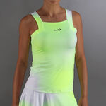 Endless ODZIEŻ Endless Breeze Tank Top Kobiety-Neonowy Żółty,Biały
