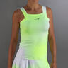 Breeze Tank Top Kobiety-Neonowy Żółty,Biały