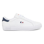 Lacoste Sneakersy Lacoste Powercourt Sneakersy Mężczyźni-biały, ciemnoniebieski