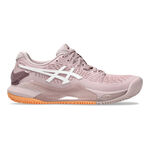 ASICS Buty tenisowe ASICS Gel-Resolution 9 Clay Buty Do Tenisa Ziemnego Kobiety-Beż,Biały
