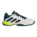 adidas Buty tenisowe adidas Barricade Buty Do Tenisa Allcourt Dzieci-Krem,Ciemnozielony