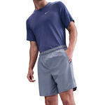 Nike ODZIEŻ Nike Challenger Dri-Fit 7in Brief-Lined Running Spodenki do biegania Mężczyźni - niebiesko-szary, srebrny