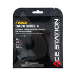 PROKENNEX PROKENNEX Dark Wire 6 Zestaw Naciągów 12,2m-Czarny