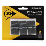 Dunlop Owijki Dunlop Viperdry Opakowanie 3 Szt.-Czarny