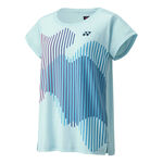 Yonex ODZIEŻ Yonex Crew Neck Koszulka Kobiety - jasnoniebieski, 