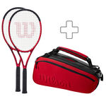 Wilson 2x Clash 100L V2.0 plus Schlägertasche