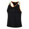 Speed V Tank Top Kobiety-Czarny,Niebieski
