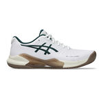 ASICS Buty tenisowe ASICS Gel-Challenger 14 Clay Buty Do Tenisa Ziemnego Mężczyźni-Biały,Ciemnozielony