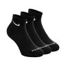 Everyday Plus Cushioned Skarpety Tenisowe-Czarny