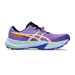 ASICS Buty do biegania ASICS Fuji Lite 6 But trailowy Kobiety - fioletowy, pomarańczowy