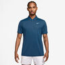 Dri-Fit Victory Court Solid Polo Mężczyźni - petrol, biały