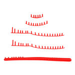 Wilson Akcesoria do rakiet Wilson Clash Team Zestaw Pasków Z Oczkami-Czarny