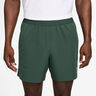 Court Dri-FIT Advantage 6in Szorty Mężczyźni - ciemnozielony, 