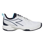 Diadora Buty tenisowe Diadora Trofeo 3 Buty Do Tenisa Ziemnego Mężczyźni-Biały,Ciemnoniebieski