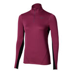 Mizuno ODZIEŻ Mizuno Tech Thermal Charge Half Zip Koszulka do biegania Kobiety - fioletowy, 