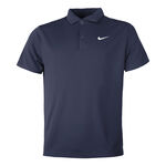 Nike Odzież tenisowa Nike Dri-Fit Solid Polo Mężczyźni-Ciemnoniebieski