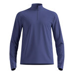 Odlo ODZIEŻ Odlo Essential Thermal Midlayer 1/2 Zip Koszulka do biegania Mężczyźni-niebieski