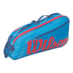 Wilson Wilson Junior Torba Na Rakiete 3s-Niebieski,Pomarańczowy