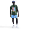 Court Dri-Fit Tee Court Koszulka Mężczyźni - ciemnozielony, 