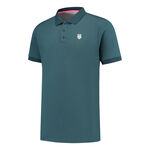 K-Swiss ODZIEŻ K-Swiss Hypercourt Basic Polo Mężczyźni-Petrol