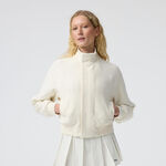 334 ODZIEŻ DSSLR Walk On Court Bluza Dresowa Kobiety-Krem