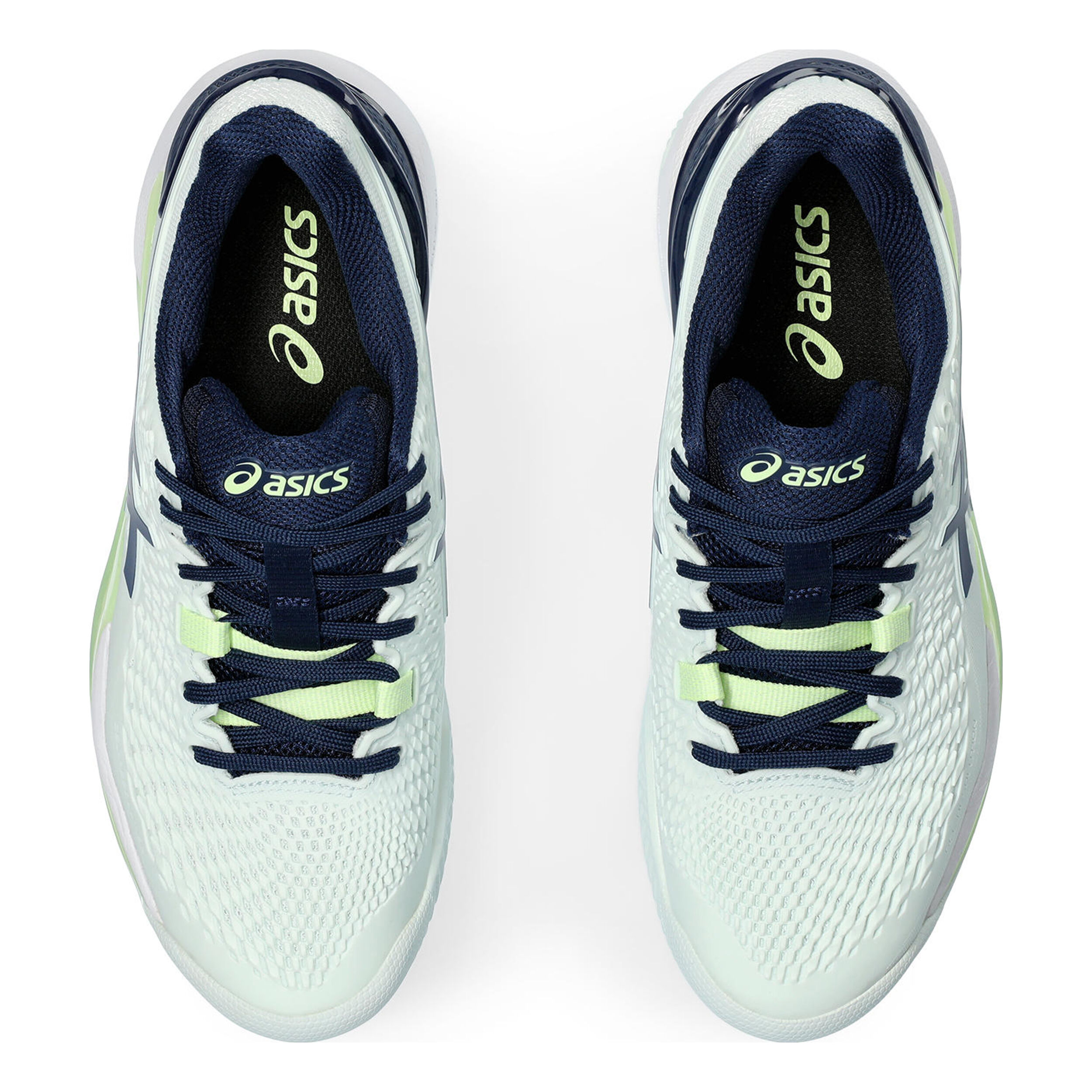 ★関税込★ASICS★Asics GEL-RESOLUTION 9★24-30cm★ Asics | Gel Resolution 9 Mens Tennis Shoes | Biały/Niebieski