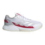 adidas Buty do padla adidas Courtquick But Do Padla Kobiety-Biały,Srebrny