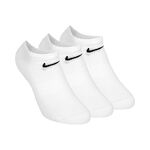 Nike ODZIEŻ Nike Everyday Lightweight NoShow Skarpety Sportowe Opakowanie 3 Szt.-Biały,Czarny