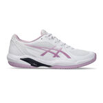 ASICS Buty tenisowe ASICS Solution Swift FF 2 Buty Do Tenisa Allcourt Kobiety-Biały,Ciemnoróżowy
