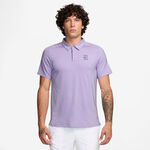 Nike ODZIEŻ Nike Court Dri-FIT Advantage Polo Mężczyźni-Liliowy,Czarny