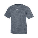 Nike Odzież tenisowa Nike Dri-Fit Multi Koszulka Dzieci-Czarny,Szary