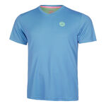 BIDI BADU ODZIEŻ BIDI BADU Crew Inside Out V-Neck Koszulka Mężczyźni-Niebieski,Neonowy Zielony
