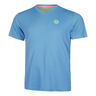 Crew Inside Out V-Neck Koszulka Mężczyźni-Niebieski,Neonowy Zielony