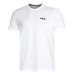 Fila ODZIEŻ Fila Logo Small Koszulka Mężczyźni-Biały