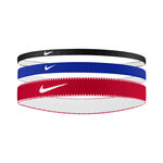 Nike ODZIEŻ Nike Nike Flex Classic Mixed Opaska Do Włosów Opakowanie 3 Szt.-Niebieski,Czerwony