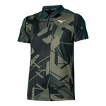 Mizuno ODZIEŻ Mizuno Daybreakers Shadow Polo Mężczyźni-Czarny,Zieleń
