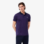 Lacoste ODZIEŻ Lacoste LEER Polo Mężczyźni-fioletowy