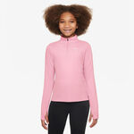 Nike ODZIEŻ Nike Dri-Fit Half-Zip Długi Rękaw Dziewczynki-Róż