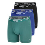 Nike ODZIEŻ Nike Everyday Cotton Stretch Bokserki sportowe Opakowanie 3 szt. Mężczyźni - wielokolorowy, czarny