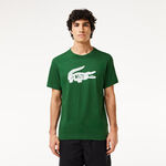 Lacoste ODZIEŻ Lacoste Koszulka Mężczyźni-Zieleń,Biały