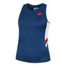 Squadra III Tank Top Kobiety-Niebieski,Czerwony