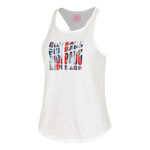 BIDI BADU ODZIEŻ BIDI BADU New York 2024 Chill Tank Top Kobiety-Biały
